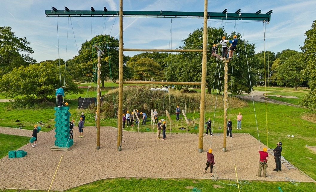 Outdoor Leadership Centre St.George s Park Team Building Staffordshire